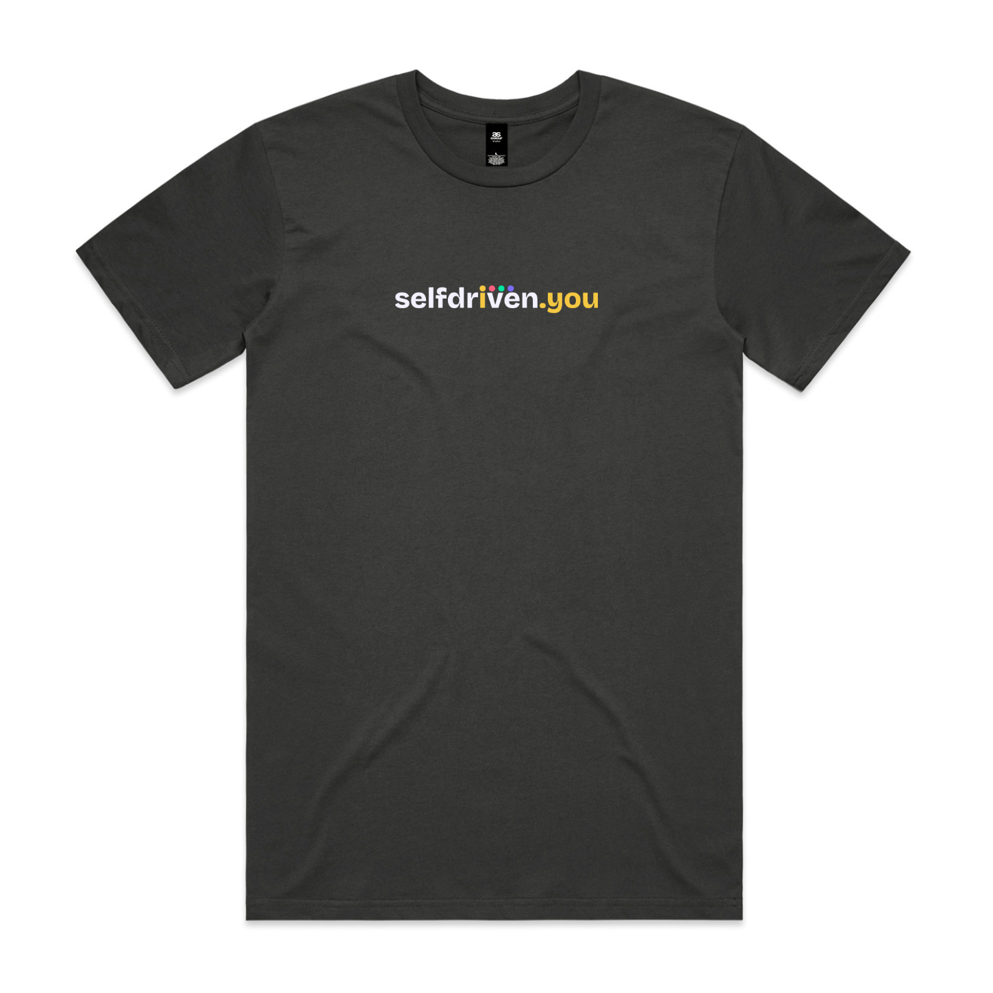 selfdriven.you charcoal T-shirt